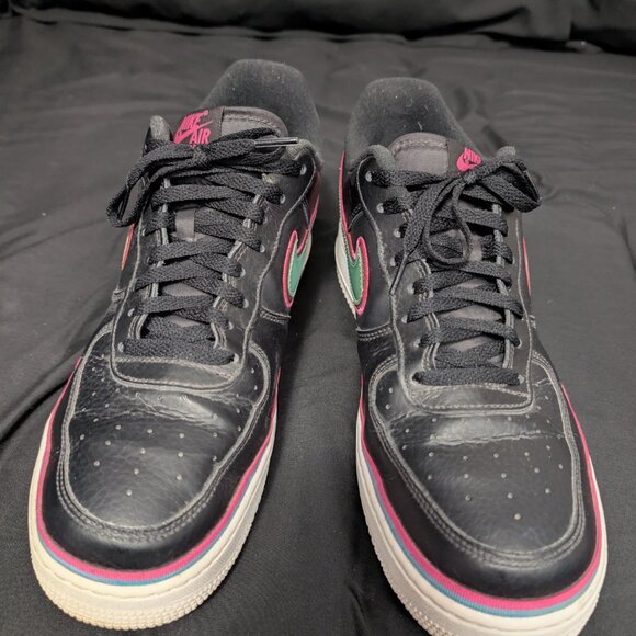 Nike AF1 '07 LV8 Sport "South Beach" - US 12 - Black White Pink Blue - Picture 2 of 4